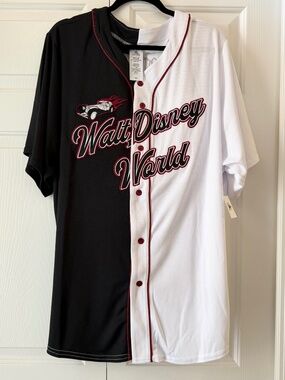 2025 Disney Walt Disney World Villains Cruela De Vil Baseball Jersey Size M New